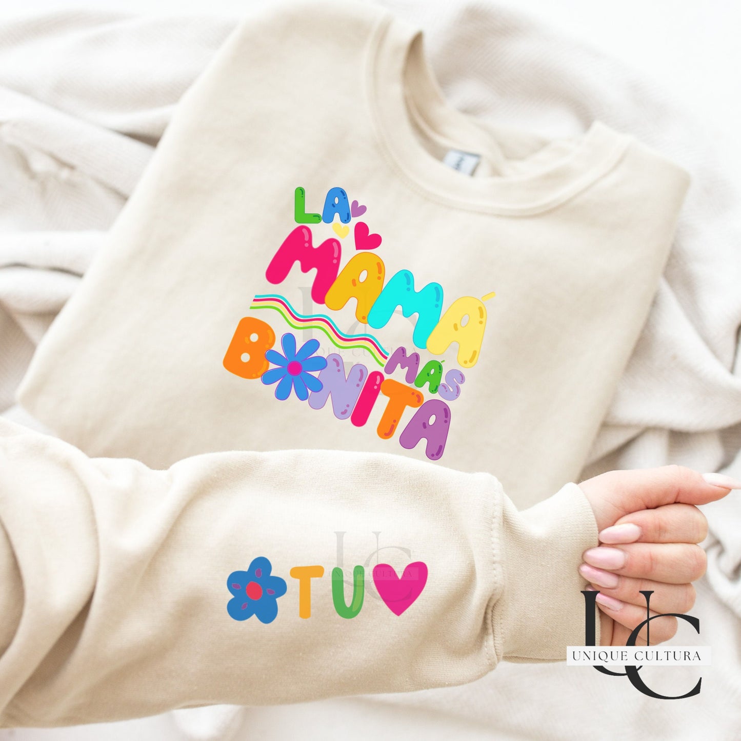 MSB La Mama Más Bonita Sweater  | Manana sera bonito Crewneck | Tomorrow will be nice  | KG | Trending now