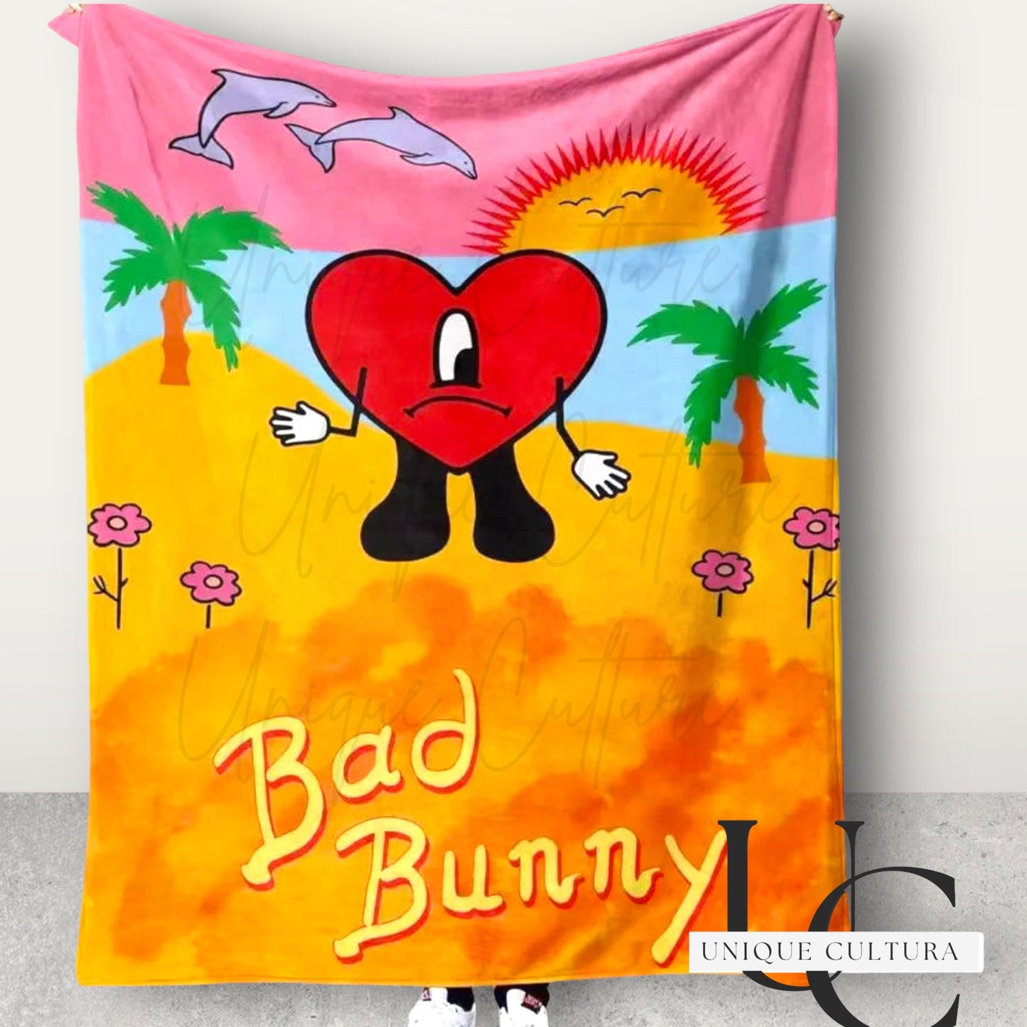 Bad Bunny Un Verano Sin Ti | Fall Blanket | Cozy  Blanket | Frisa | El Conejo Malo | Gift For Bad Bunny Fan  | Bad Bunny Merch