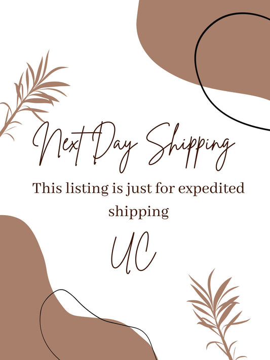 NEXT DAY SHIPPING