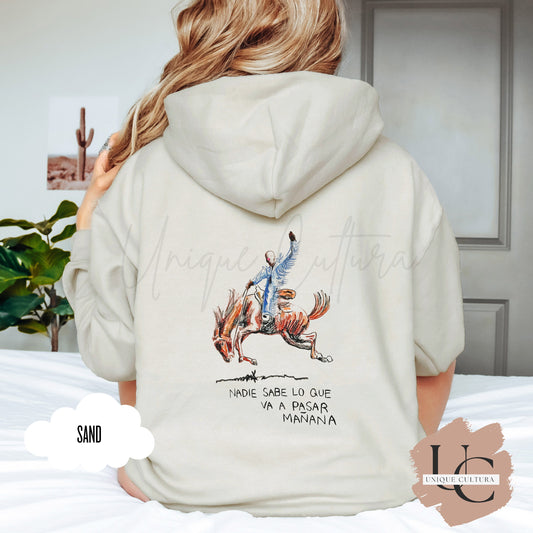 Bad Bunny | Nadie Sabe Lo Que Va Pasar Manana | Caballito | Horse | Cowboy | El Conejo Malo | Hoodie | Gift For Bad Bunny Fan | Benito 2023