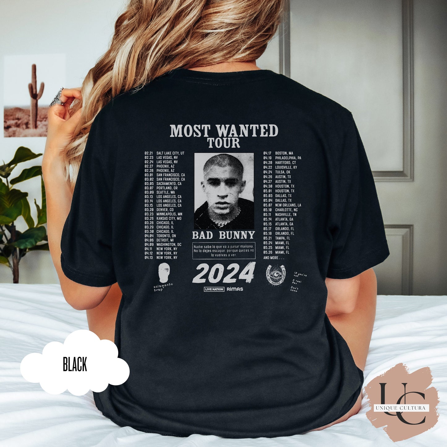 Nadie Sabe Lo Que Va Pasar Manana Tour | Bad Bunny Tee | Bad Bunny Merch| El Conejo Malo | Hoodie | Gift For Bad Bunny Fan | Benito 2023 |