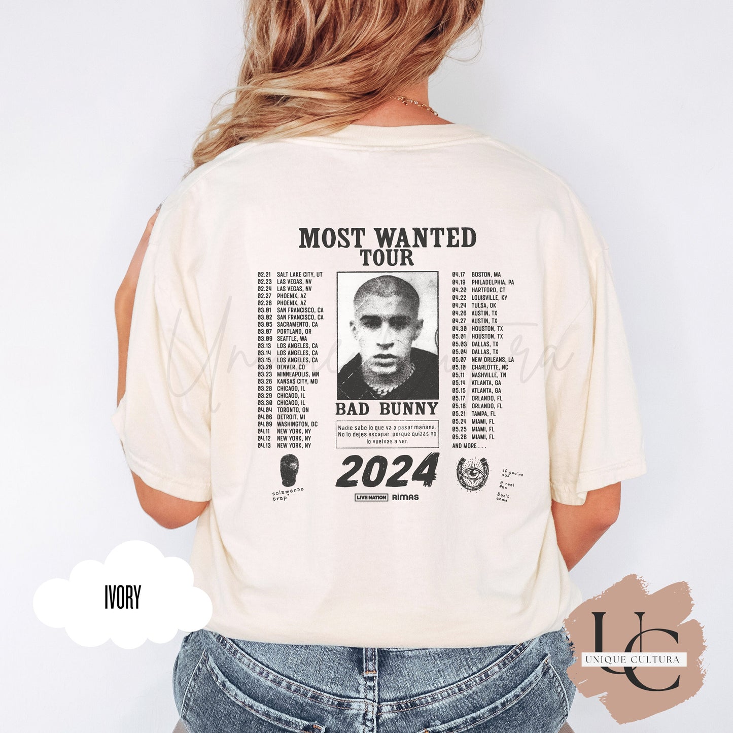 Nadie Sabe Lo Que Va Pasar Manana Tour | Bad Bunny Tee | Bad Bunny Merch| El Conejo Malo | Hoodie | Gift For Bad Bunny Fan | Benito 2023 |