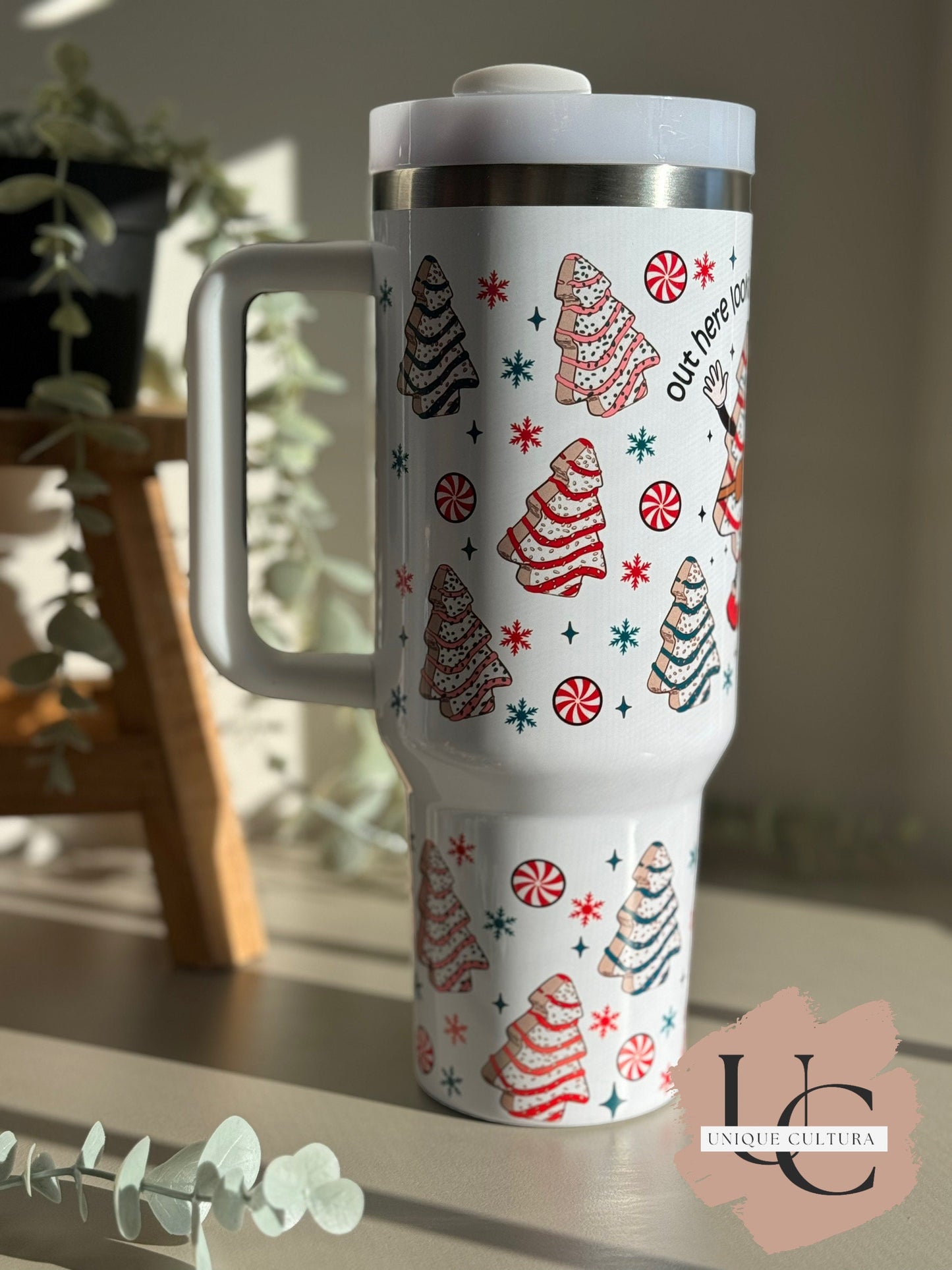 Christmas 40 oz Tumbler | Looking Like a Snack