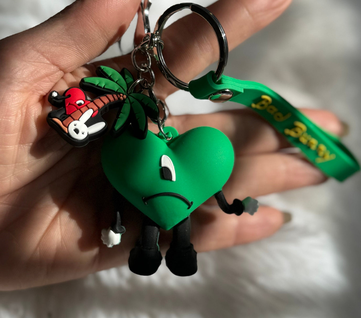 Keychain UVST Bad Bunny | Uno No Sabe Lo Que Va Pasar Mañana Tour | Bad Bunny Merch | Bad Bunny Fan Gift | St Patty | Birthday |