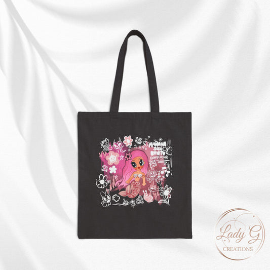 Manana Sera Bonito Tote | Karol G Sirena | Birthday Gift | Fan Gift |Cotton Canvas Tote Bag Manana Sera Bonito Forever ! MSB Bichota Season